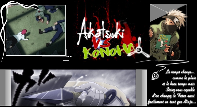 Akatsuki vs Konoha